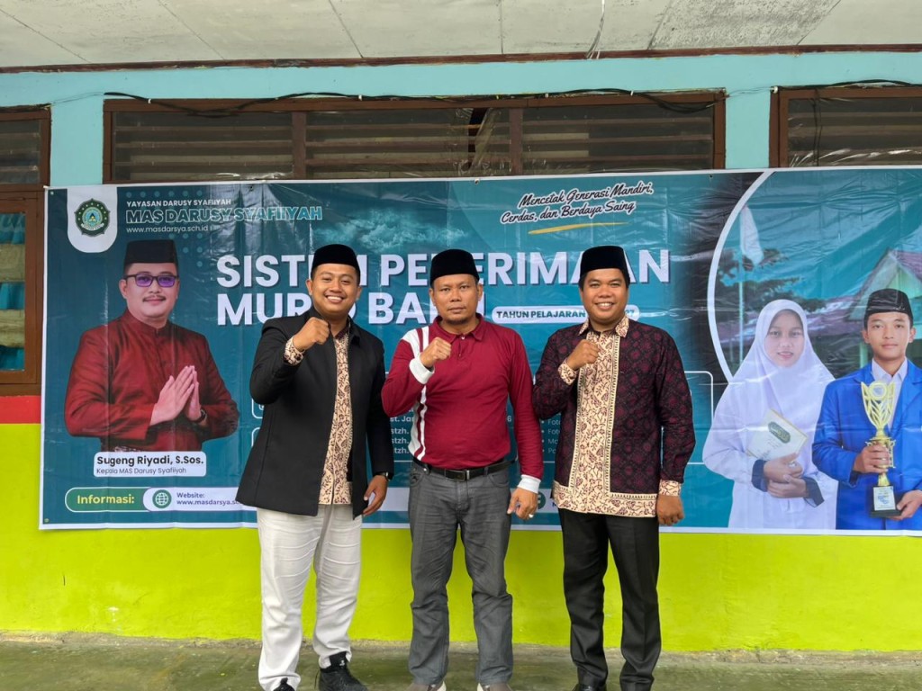 Tim Sosialisasi SPMB 2026/2027 Kunjungi MTs S Al Hidayah Sungkai dan SMPN 25 Batang Hari