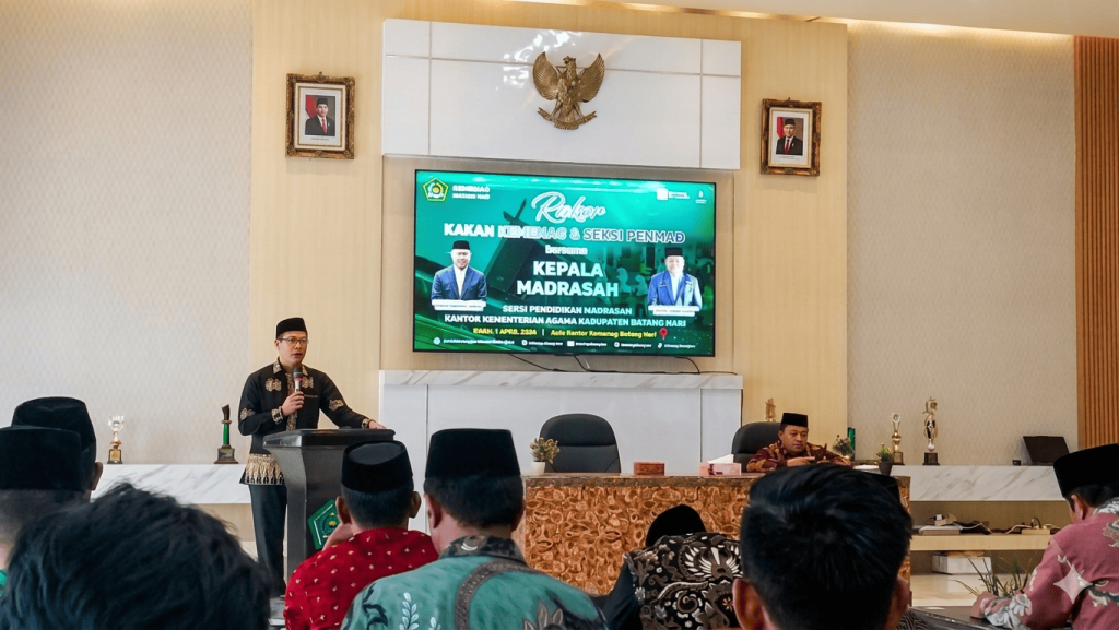 Rakor Strategis Madrasah se-Kabupaten Batanghari Bahas TKA, Akreditasi hingga Kinerja Berbasis Aplikasi