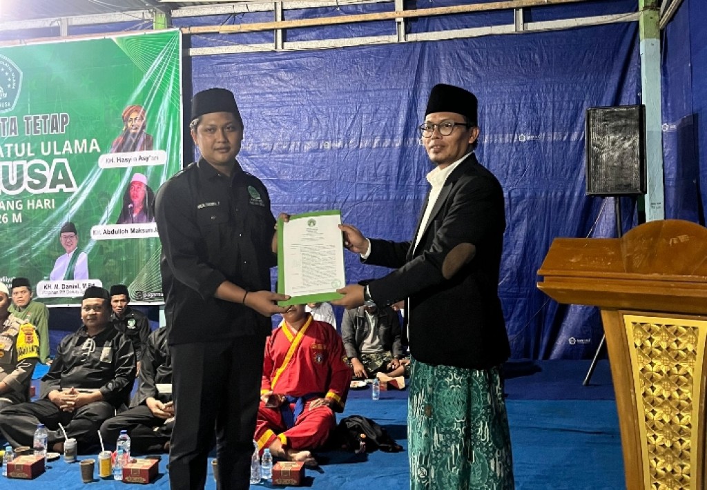 Kepala MAS Darusy Syafi’iyah Turut Hadiri Pengukuhan Anggota Tetap Pencak Silat NU Pagar Nusa