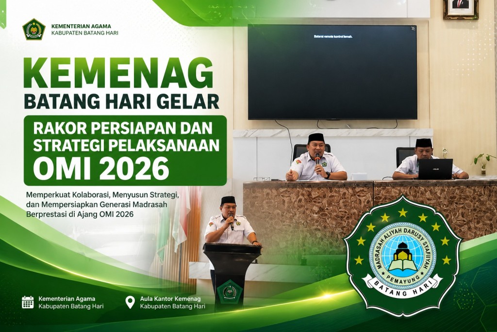 Kemenag Batang Hari Gelar Rakor Persiapan dan Strategi Pelaksanaan OMI 2026