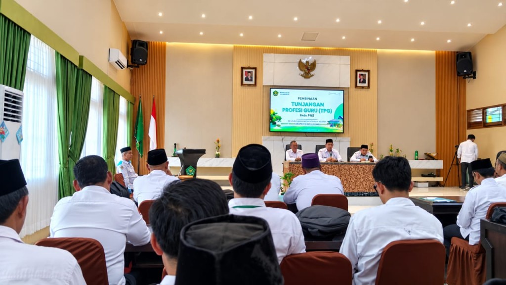 Langkah Nyata Dukung Kesejahteraan Guru, Kepala Madrasah dan Operator EMIS GTK Hadiri Pembinaan TPG Non-ASN